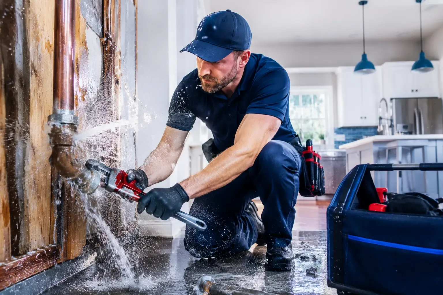 Local emergency pipe repair professionals in Copeland, KS